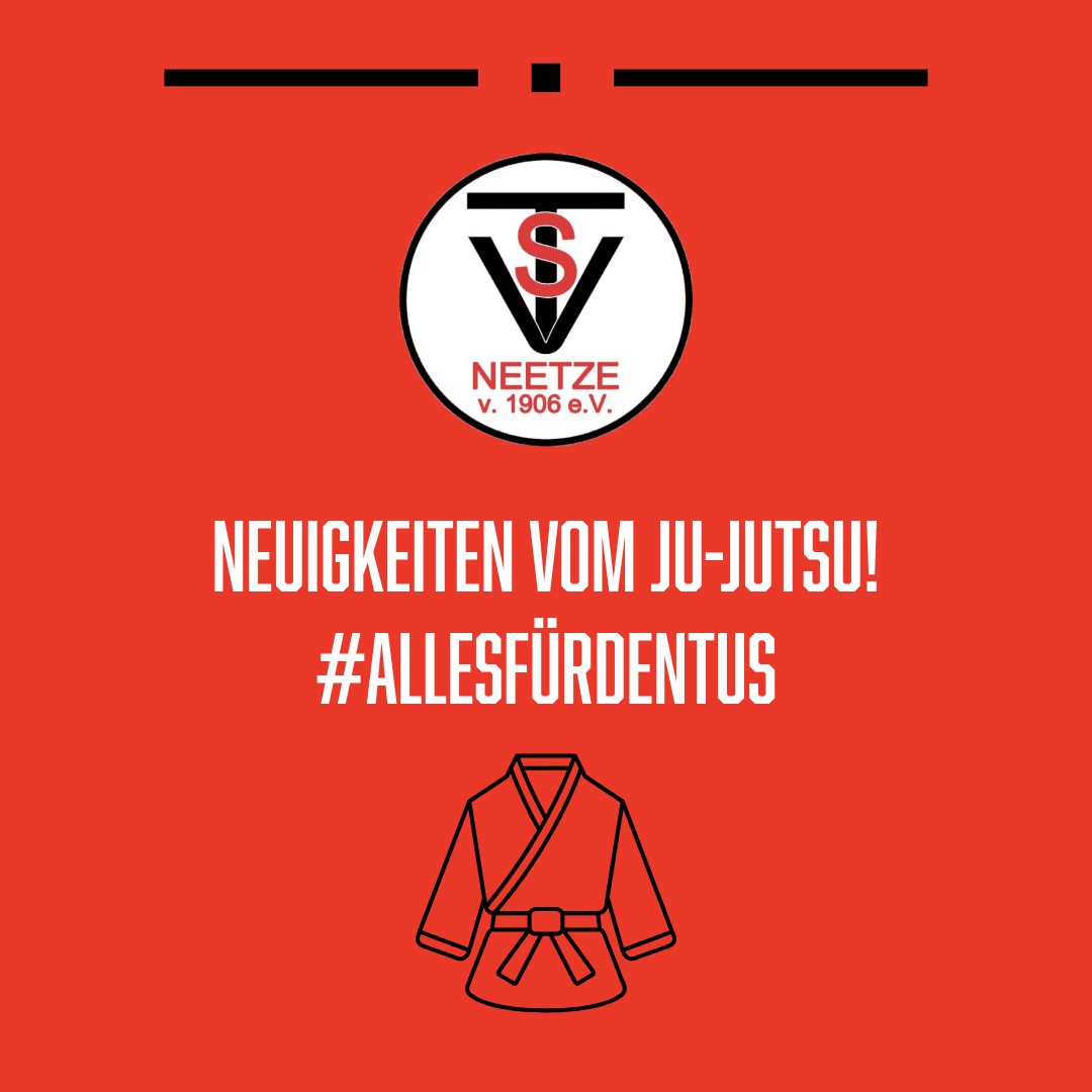 Grafik mit Vereinswappen: Neuigkeiten vom Ju-Jutsu